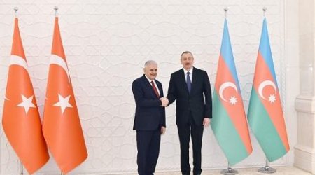 İlham Əliyev Binəli Yıldırımla görüşdü