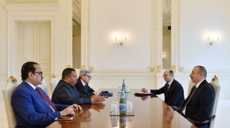 Ильхам Алиев принял генсека ОПЕК