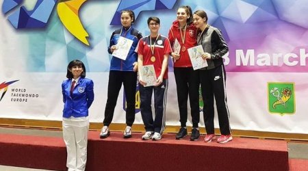 Millimiz Ukraynada on medal qazandı