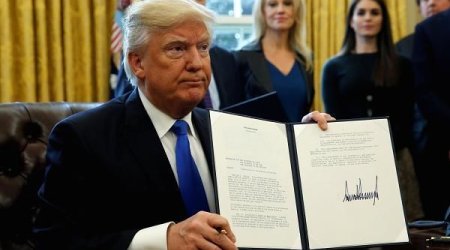 Tramp Çini cəzalandırdı