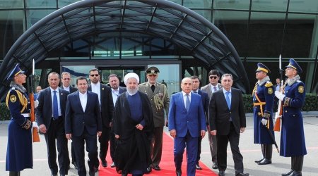 Ruhaninin Bakı səfəri başa çatdı