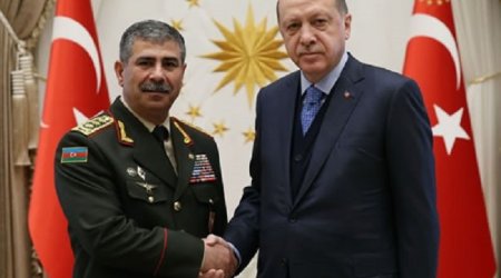 Zakir Həsənov Ərdoğanla görüşdü