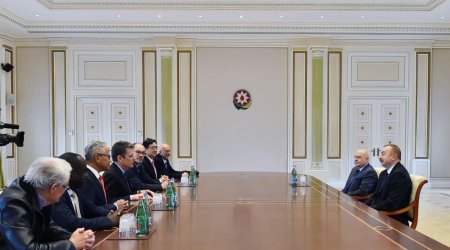İlham Əliyev Tomas Vonierini qəbul edib