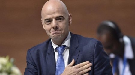 FIFA prezidentindən Hacıyevin ölümü ilə bağlı başsağlığı