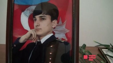 Şəhid olmuş əsgərin medalı ailəsinə təqdim edilib