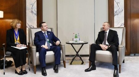İlham Əliyev Serbiyanın XİN başçısı ilə görüşdü