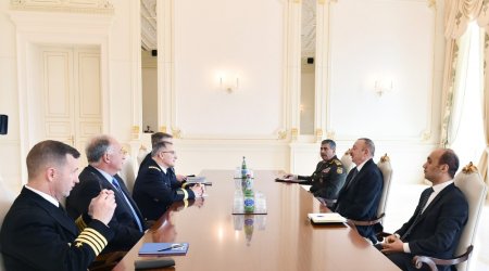 Prezident NATO baş komandanını qəbul edib