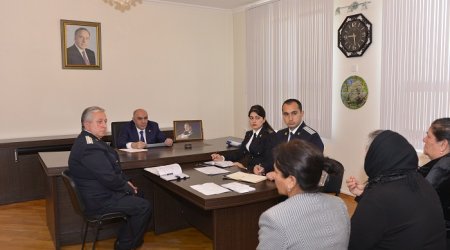 Baş prokuror Samuxda vətəndaşları qəbul edib