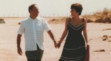 Heydər Əliyev 39 il əvvəl dəniz kənarında - FOTO