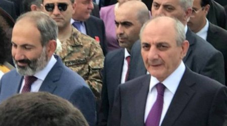 Paşinyan Qarabağda: Xankəndindən Şuşaya yollandı - FOTOLAR