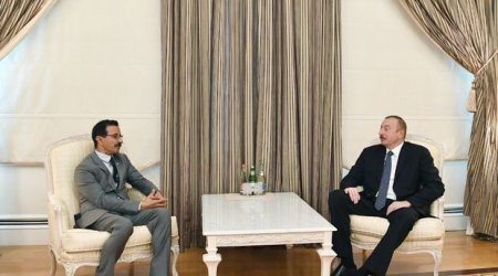 İlham Əliyev “DP World” şirkətinin prezidentini qəbul edib