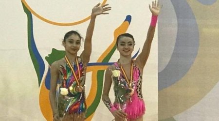 Yeniyetmə gimnastlarımızın daha bir uğuru