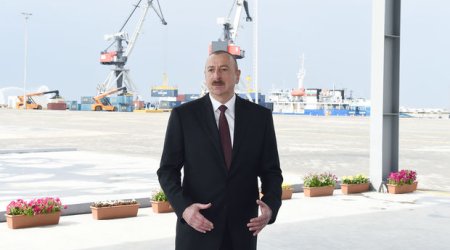 Prezident: Bilirdim ki, böyük tranzit potensialımız olacaq