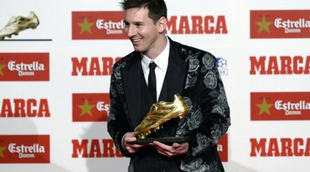 Messiyə beşinci dəfə “Qızıl Buts” veriləcək