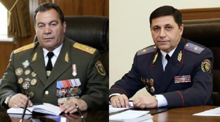 Erməni generallar işdən qovuldu