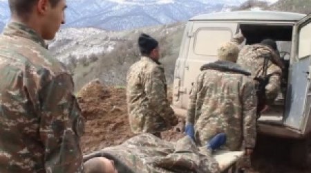 Armenian soldier found dead at combat position