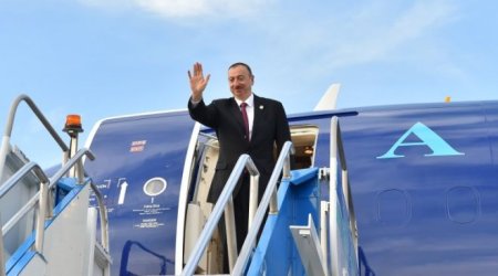 İlham Əliyev Moskvaya gedir