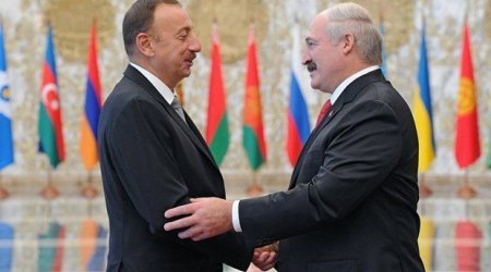 Lukaşenko İlham Əliyevi təbrik etdi