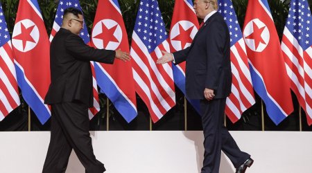 В Сингапуре началась историческая встреча Трампа и Ким Чен Ына - ФОТО 