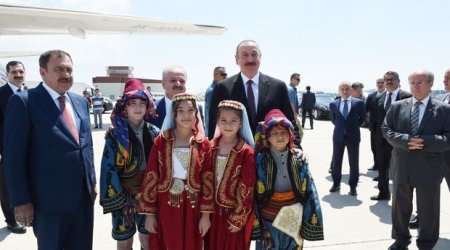 İlham Əliyev Türkiyədədir