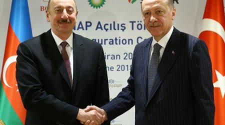 İlham Əliyevlə Rəcəb Tayyib Ərdoğan arasında görüş