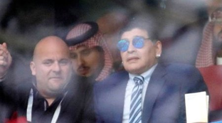 Maradona Rusiyada dava saldı: rus polisi həbs etdi