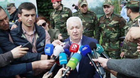 Bakıda yanğın: Nazir müavini hadisə yerində - VIDEO