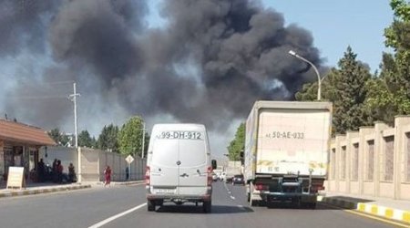 Bakıda yanan obyekt kimindir? - TƏFƏRRÜAT