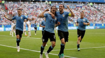 Rusiya və Uruqvayın 1/8-dəki rəqibləri məlum oldu