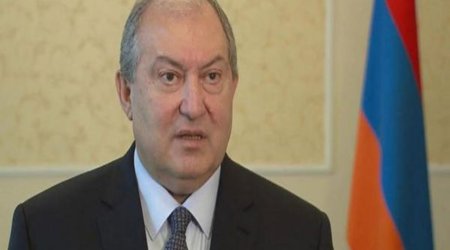 Ermənistan prezidenti Bakıya gəlir