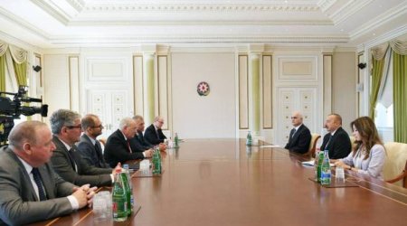 Prezident federal müşaviri qəbul edib