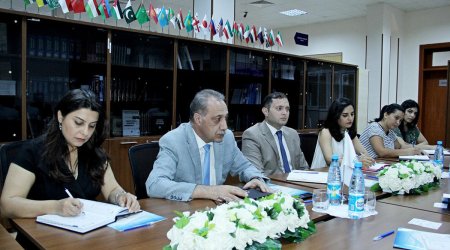 Rumıniya səfiri Bilik Fondunun icraçı direktoru ilə görüşüb - FOTO