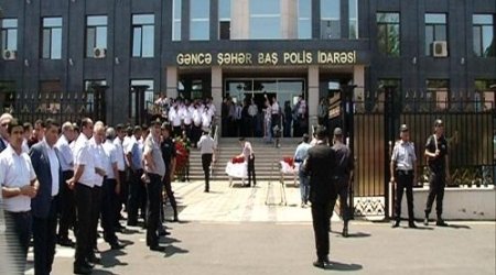 Şəhid polislər dəfn olundu  
