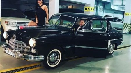 Avtomobil kolleksiyası olan azərbaycanlı müğənni - FOTOLAR