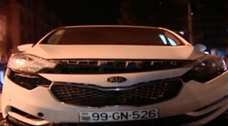 Ərəb kirayə götürdüyü avtomobillə dəhşət saçdı – VİDEO