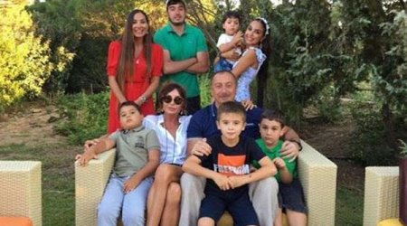 Prezidentin ailəsində XOŞ GÜN - FOTO