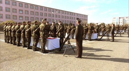 Azərbaycan Ordusunun əsgəri nə yeyir? - FOTOLAR