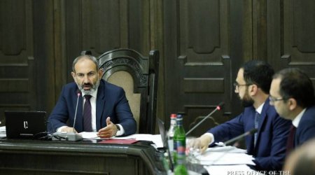 Paşinyan müharibədən danışdı