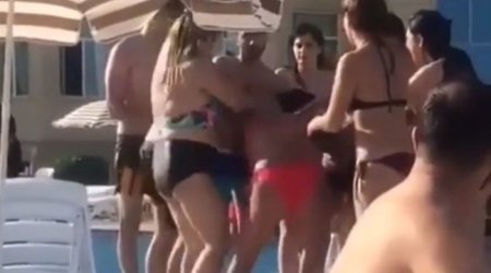 Bakıda çimərlikdə biabırçılıq – VİDEO