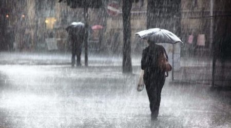 Bazar günü yağış yağacaq