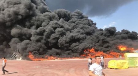 Türkiyənin turizm şəhərində güclü yanğın başlayıb – FOTOLAR+VİDEO