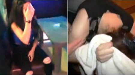 Sumqayıt polisi əxlaqsız yuva aşkarladı - VİDEO