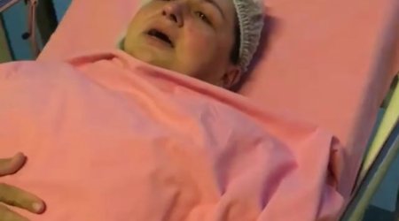 Tünzalə Əliyeva ağlayaraq əməliyyata getdi - VİDEO