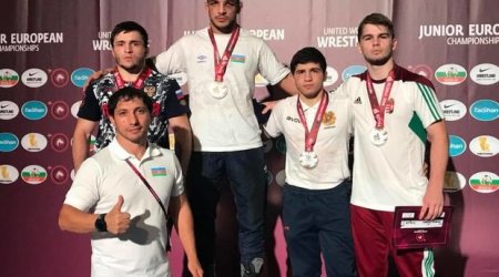 Güləşçimiz Avropa çempionu oldu