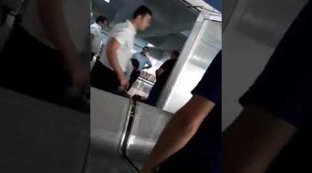 Bakı avtovağzalında dəhşətli hadisə - VİDEO