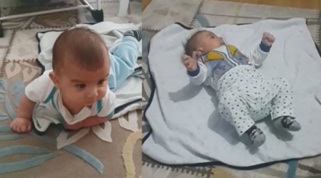 Anası ilə birgə şəhid olan 11 aylıq uşağın son görüntüləri yayıldı - VİDEO