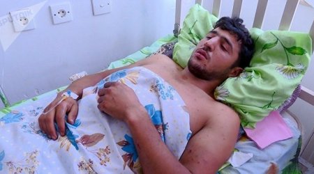 Minaya düşən azərbaycanlı gəncin vəziyyəti ağırdır - FOTO