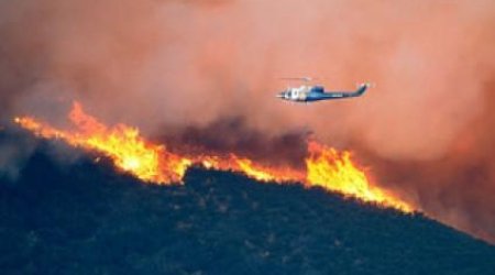 NASA görüntülədi: Tarixin ən güclü yanğını - VIDEO
