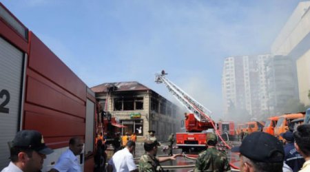 Sumqayıtda yaşayış binasında yanğın — Sakinlər təxliyə edilib
