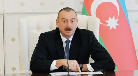 İlham Əliyevdən xəbər